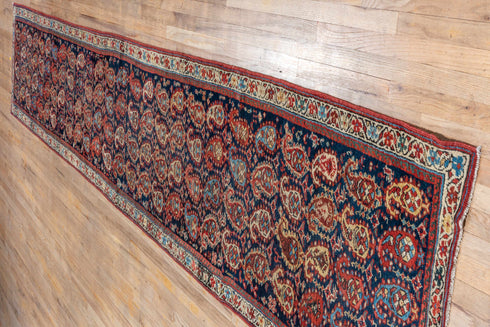 Vintage Malayer Runner Rug (2' x 16')